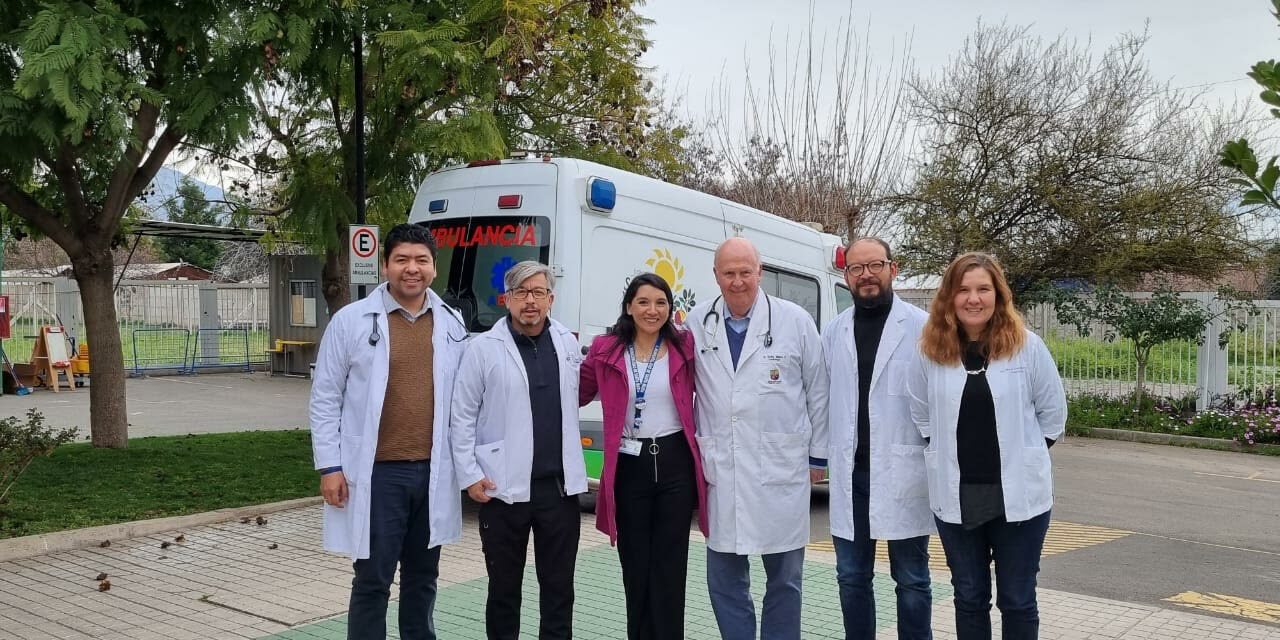 Colmed Aconcagua realizó operativo médico Santa María para ayudar a resolver listas de espera en especialidades de cardiología y salud mental