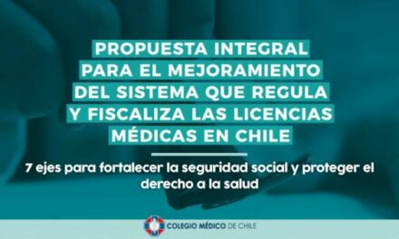 Colegio Médico presenta propuesta integral para reformar el sistema de licencias médicas y el Subsidio por Incapacidad Laboral